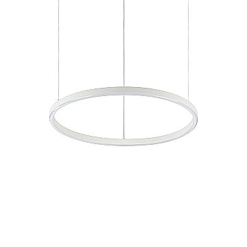Ideal Lux Sospensione Moderna Oracle 1 luce LED integrato bianco alluminio