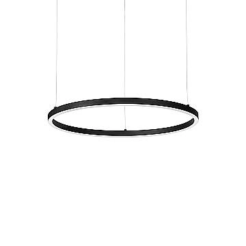 Ideal Lux Sospensione Moderna Oracle 1 luce LED integrato nero alluminio Ideal Lux Sospensione Moderna Oracle 1 luce LED integrato nero alluminio
