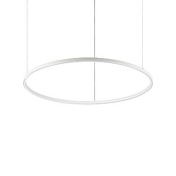 Ideal Lux Sospensione Moderna Oracle 1 luce LED integrato Bianco Alluminio