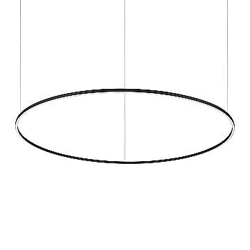 Ideal Lux Sospensione Moderna Oracle 1 luce LED integrato nero alluminio Ideal Lux Sospensione Moderna Oracle 1 luce LED integrato nero alluminio
