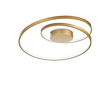 Ideal Lux Plafoniera OZ 1 luce LED integrato ottone metallo Ideal Lux Plafoniera OZ 1 luce LED integrato ottone metallo