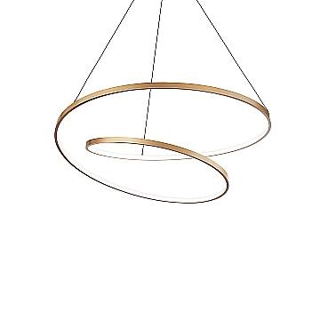 Ideal Lux Sospensione Oz 1 luce LED integrato ottone metallo Ideal Lux Sospensione Oz 1 luce LED integrato ottone metallo