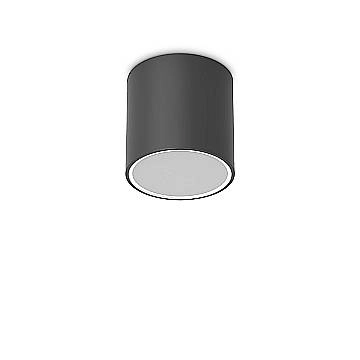 Ideal Lux Lampada da soffitto Techo 1 luce GU10 IP54 nero metallo