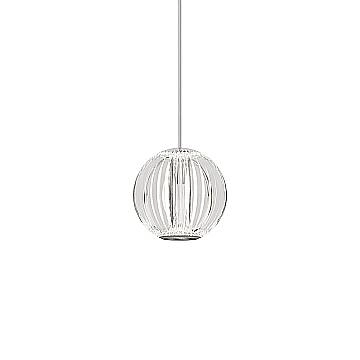 Ideal Lux Sospensione moderna Diamond 1 luce LED integrato trasparente alluminio Ideal Lux Sospensione moderna Diamond 1 luce LED integrato trasparente alluminio