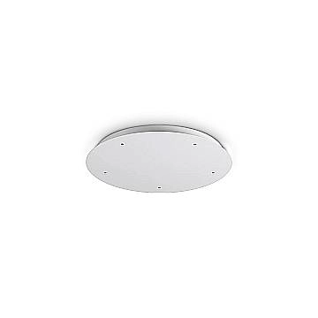 Ideal Lux Rosone 5 fori Collezione ROSONE bianco alluminio metallo