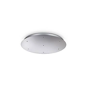 Ideal Lux Rosone 1 luce cromo metallo Ideal Lux Rosone 1 luce cromo metallo