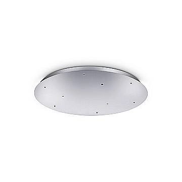 Ideal Lux Rosone 1 luce cromo alluminio metallo