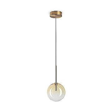 Ideal Lux Sospensione moderna Equinoxe 1 luce G4 cromo metallo vetro