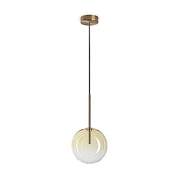 Ideal Lux Sospensione Moderna Equinoxe 1 Luce G4 Cromo Metallo Vetro