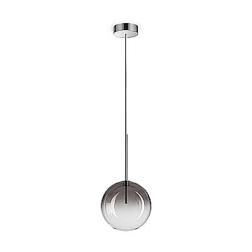 Ideal Lux Sospensione moderna Equinoxe 1 luce G4 cromo metallo vetro