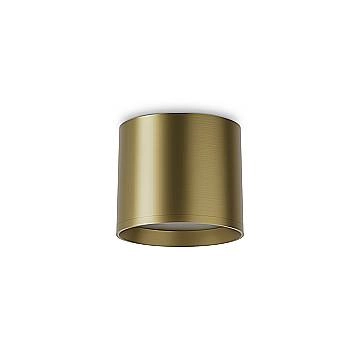 Ideal Lux Lampada da soffitto moderna Spike 1 luce LED integrato ottone alluminio