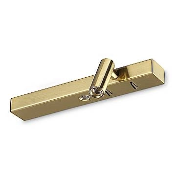 Ideal Lux Applique moderna Bonne 2 luci LED integrato ottone metallo Ideal Lux Applique moderna Bonne 2 luci LED integrato ottone metallo