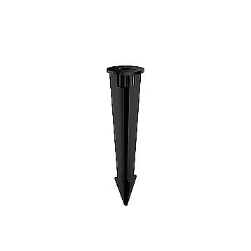 Ideal Lux Picchetto O-ZONE 1 luce Nero Metallo Ideal Lux Picchetto O-ZONE 1 luce Nero Metallo