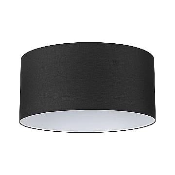 Ideal Lux Paralume cilindro Set 90 cm 42 cm nero tessuto