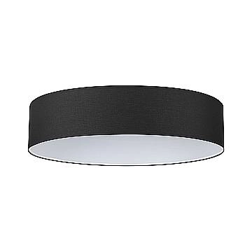 Ideal Lux Paralume cilindro Set 18 cm D90 nero tessuto