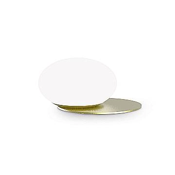 Ideal Lux Lampada da tavolo NINFEA 1 luce GX53 ottone vetro metallo Ideal Lux Lampada da tavolo NINFEA 1 luce GX53 ottone vetro metallo