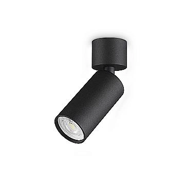 Ideal Lux Applique moderna DYNAMITE 1 luce GU10 nero metallo