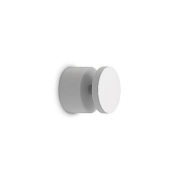 Ideal Lux Applique moderna Toffee 1 luce LED integrato IP65 bianco metallo