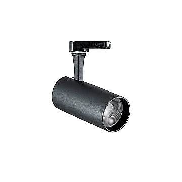 Ideal Lux Faretto Fox 1 luce LED integrato nero alluminio