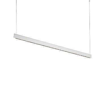 Ideal Lux Sospensione Moderna Steel 1 luce LED integrato bianco alluminio