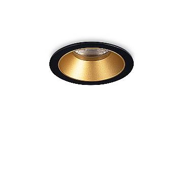 Faretto Ad Incasso Game 1 Luce Led Integrato Nero Oro