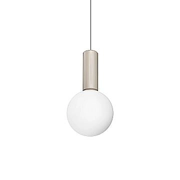 Ideal Lux Sospensione Odeon 1 luce LED integrato bianco metallo Ideal Lux Sospensione Odeon 1 luce LED integrato bianco metallo