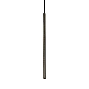 Ideal Lux Sospensione moderna Look 1 luce LED integrato ottone vetro metallo