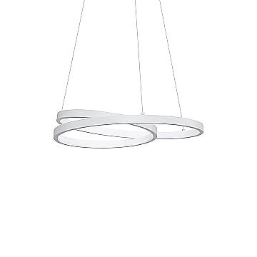 Ideal Lux Sospensione Moderna Oz 1 luce LED integrato Bianco Metallo Ideal Lux Sospensione Moderna Oz 1 luce LED integrato Bianco Metallo