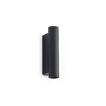 Ideal Lux Applique moderna Look 2 luci LED integrato nero vetro metallo