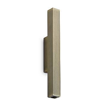 Ideal Lux Applique moderna Look 2 luci LED integrato ottone vetro metallo