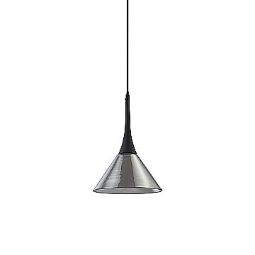Ideal Lux Sospensione Cocktail 1 luce LED integrato fumè metallo vetro Ideal Lux Sospensione Cocktail 1 luce LED integrato fumè metallo vetro