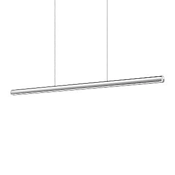 Ideal Lux Sospensione Dorica 1 luce LED integrato acciaio metallo