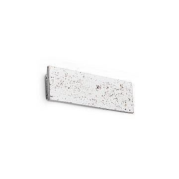 Ideal Lux Applique moderna Zig Zag 1 luce LED integrato cemento policarbonato Ideal Lux Applique moderna Zig Zag 1 luce LED integrato cemento policarbonato