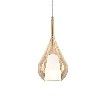 Sospensione Contemporanea Kalique Vetro Ambra Bianco E Cromo 1 Luce E27 H40Cm Sospensione Contemporanea Kalique Vetro Ambra Bianco E Cromo 1 Luce E27 H40Cm