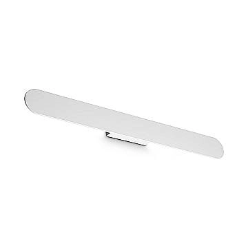 Ideal Lux Applique moderna Zig Zag 1 luce LED integrato bianco metallo Ideal Lux Applique moderna Zig Zag 1 luce LED integrato bianco metallo