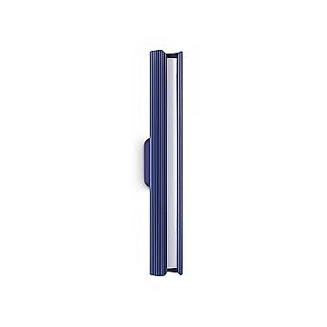 Ideal Lux Applique moderna DORICA 1 luce LED integrato blu metallo