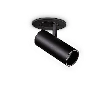 Ideal Lux Faretto LED integrato Nova 1 luce nero vetro metallo Ideal Lux Faretto LED integrato Nova 1 luce nero vetro metallo