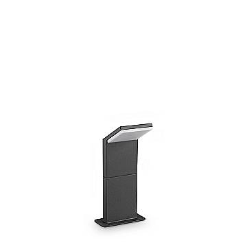 Ideal Lux Lampada da terra Style 1 luce LED integrato IP54 antracite alluminio