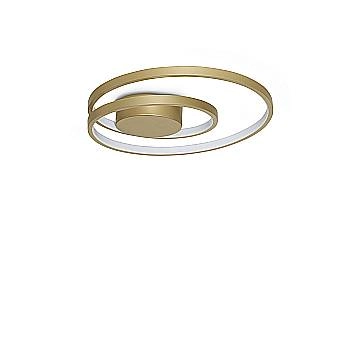 Ideal Lux Plafoniera Moderna Oz 1 luce LED integrato Ottone Metallo