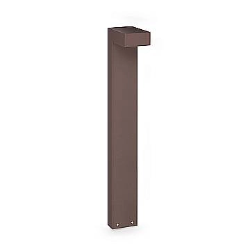 Ideal Lux Lampada da terra SIRIO 1 luce LED integrato IP65 coffee metallo
