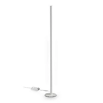 Ideal Lux Lampada da terra Dorica 1 luce LED integrato bianco metallo