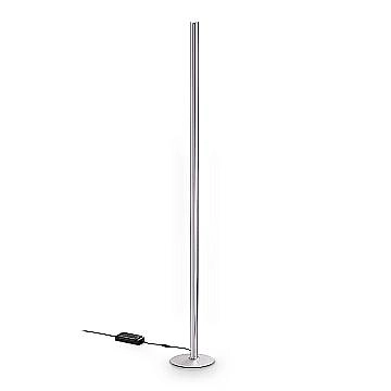 Ideal Lux Lampada da terra moderna DORICA 1 luce LED integrato acciaio metallo