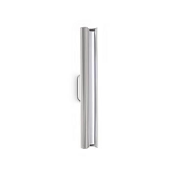 Ideal Lux Applique moderna Dorica 1 luce LED integrato bianco metallo