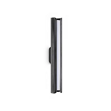 Ideal Lux Applique moderna Dorica 1 luce LED integrato nero metallo