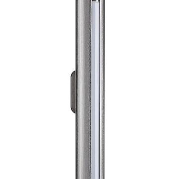 Ideal Lux Lampada da parete moderna Dorica 1 luce LED integrato grigia metallo
