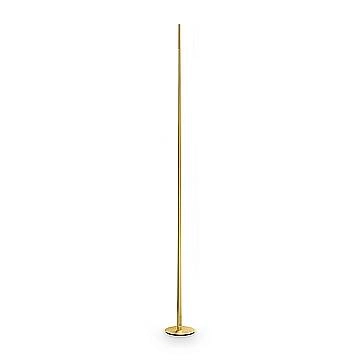 Ideal Lux Lampada da terra Blade 1 luce LED integrato ottone PVC dimmerabile