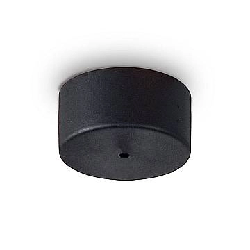 Ideal Lux Rosone Nero Mapa 1 luce 4,2 cm alluminio vetro