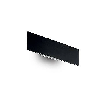 Ideal Lux Applique moderna Zig Zag 1 luce LED integrato nero metallo Ideal Lux Applique moderna Zig Zag 1 luce LED integrato nero metallo