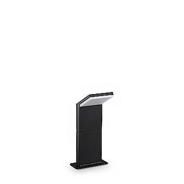 Ideal Lux Lampada da terra Style 1 luce LED integrato IP54 nero alluminio