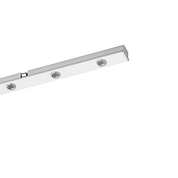 Ideal Lux Plafoniera Stick 1 luce LED integrato bianco metallo